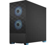 FRACTAL DESIGN Pop Air TG Clear Tint RGB cyan core FD-C-POR1A-02 - 1051250 - zdjęcie 3